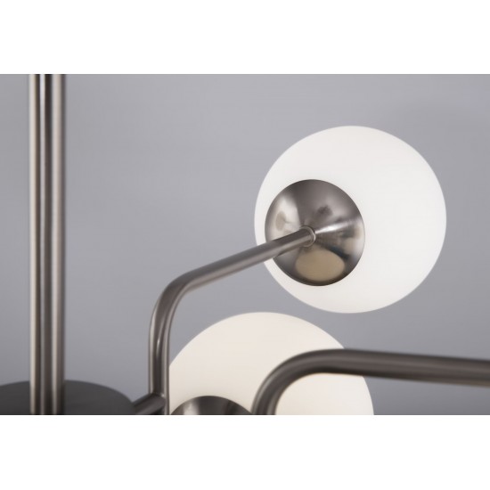 Lustra Plafon Erich Maytoni E14, Nichel, MOD221PL-10N, Germania