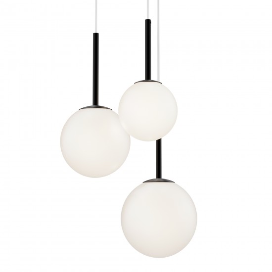 Suspensie Basic form Maytoni E14, Negru, MOD321PL-03B, Germania