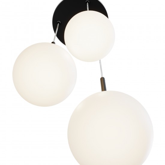 Suspensie Basic form Maytoni E14, Negru, MOD321PL-03B, Germania