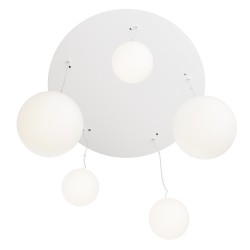 Suspensie Basic form Maytoni E27, Alb, MOD321PL-05W1, Germania