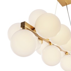 Suspensie Dallas Maytoni G9, Auriu, MOD547PL-25BS, Germania