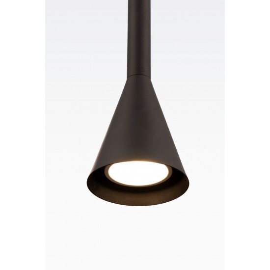 Pendul Arrow Maytoni GU10, Negru, P064PL-01B, Germania