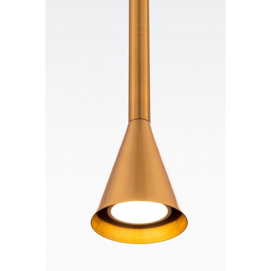 Pendul Arrow Maytoni GU10, Auriu, P064PL-01G, Germania