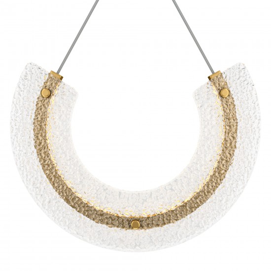 Pendul Maya Maytoni LED, Auriu, P091PL-L18G3K, Germania