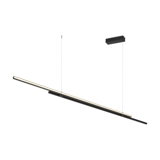 Suspensie Halo MOD005PL-L48BK Maytoni LED, Negru, Germania