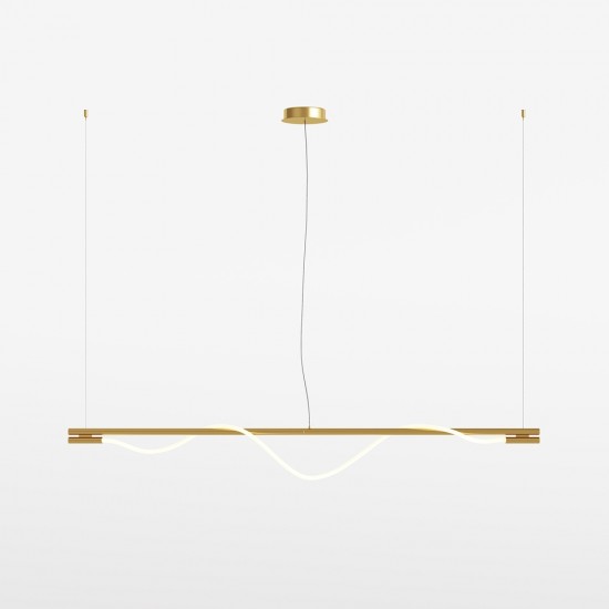 Suspensie Tau MOD166PL-L20G3K Maytoni LED, Auriu, Germania