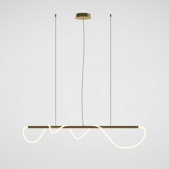 Suspensie Tau MOD166PL-L30G3K Maytoni LED, Auriu, Germania
