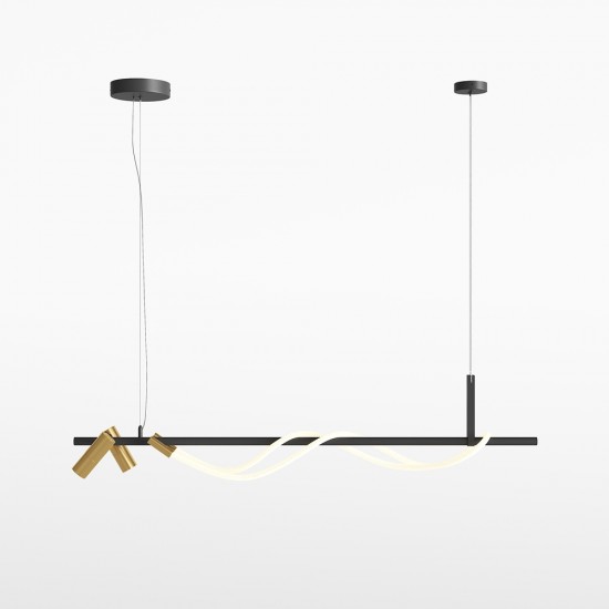 Suspensie Tau MOD166PL-L30GB3K Maytoni LED, Alb, Germania