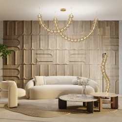 Pendul Golden Cage MOD216PL-L55G3K Maytoni LED, Auriu, Germania