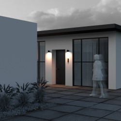 Aplica Exterior Shim O303WL-L5GF3K Maytoni LED, Grafit, Germania