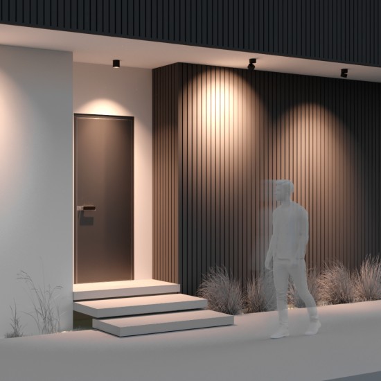 Plafoniera Exterior Spin O310CL-L12GF3K Maytoni LED, Grafit, Germania