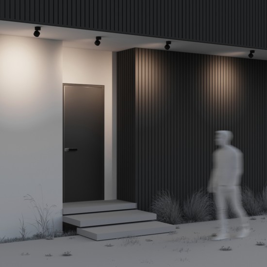 Plafoniera Exterior Spin O310CL-L5GF3K Maytoni LED, Grafit, Germania