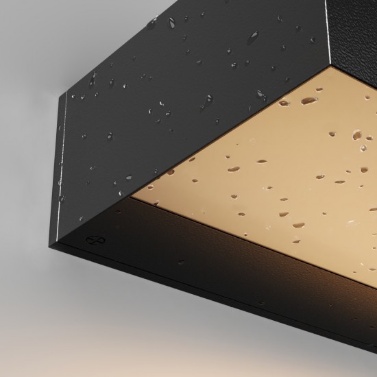Aplica Exterior Lot O428WL-L10GF3K Maytoni LED, Grafit, Germania