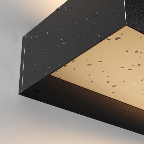 Aplica Exterior Lot O428WL-L20GF3K Maytoni LED, Grafit, Germania