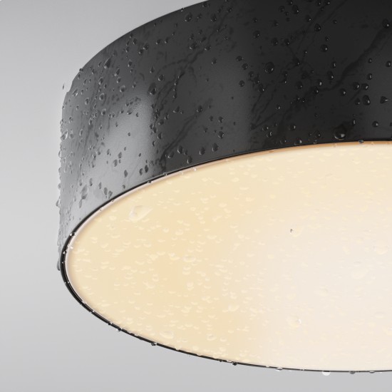 Plafoniera Exterior Zon IP O431CL-L30B3K Maytoni LED, Negru, Germania