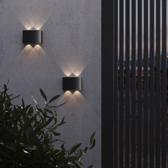 Aplica Exterior Show O433WL-L4GF3K Maytoni LED, Grafit, Germania