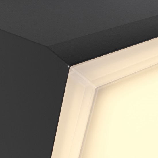Aplica Exterior Brick O436WL-L10GF3K1 Maytoni LED, Grafit, Germania
