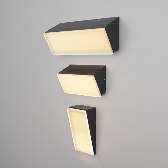 Aplica Exterior Brick O436WL-L10GF3K1 Maytoni LED, Grafit, Germania