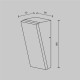 Aplica Exterior Brick O436WL-L10GF3K1 Maytoni LED, Grafit, Germania