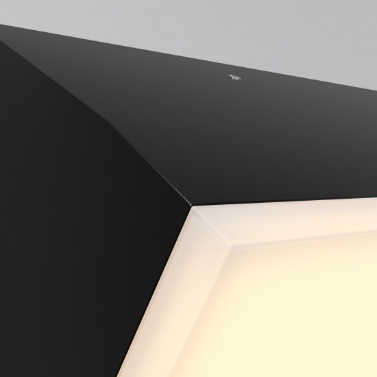 Aplica Exterior Brick O436WL-L20GF3K Maytoni LED, Grafit, Germania