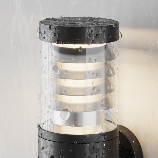 Aplica Exterior Spir O439WL-L12GF3K Maytoni LED, Grafit, Germania