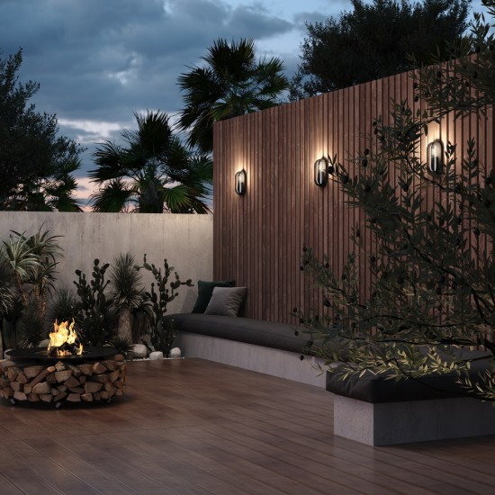 Aplica Exterior Candle O449WL-01GF Maytoni E27, Grafit, Germania