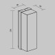 Aplica Exterior Conf O450WL-01GF Maytoni E27, Grafit, Germania