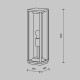 Stalp Cell O452FL-01GF1 Maytoni E27, Grafit, Germania