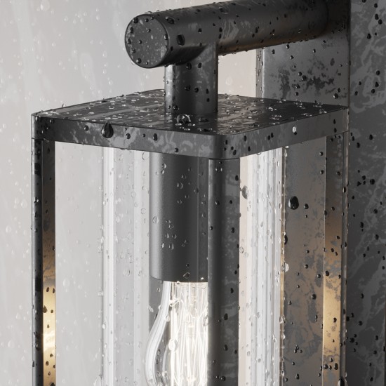 Aplica Exterior Cell O452WL-01GF1 Maytoni E27, Grafit, Germania