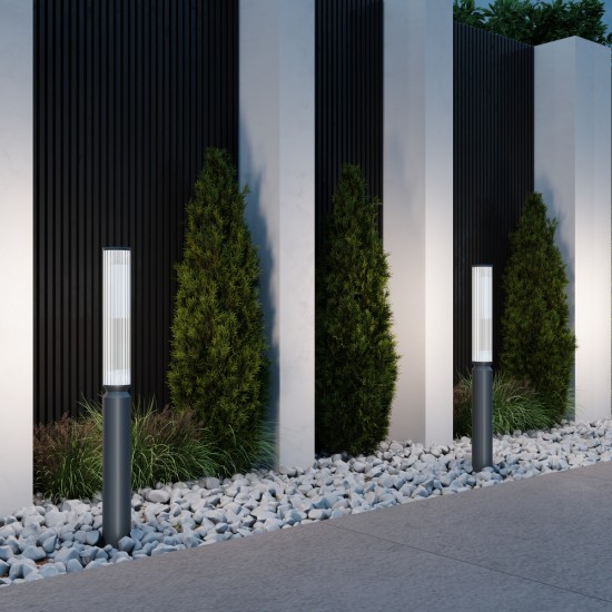 Stalp Lit O593FL-L12GF3K Maytoni LED, Grafit, Germania
