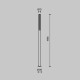 Stalp Lit O593FL-L20BR3K Maytoni LED, Maro, Germania