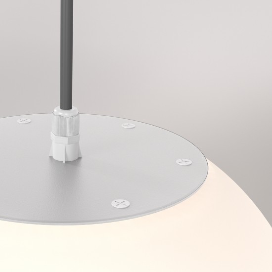 Pendul Exterior Erda O594PL-01B Maytoni E27, Alb, Germania