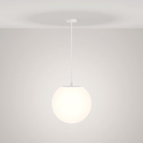 Pendul Exterior Erda O594PL-01W Maytoni E27, Alb, Germania