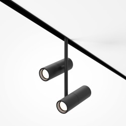 Downlight Sina Magnetica Elti Duo TR005-2-2X12W3K-B Maytoni LED, Negru, Germania