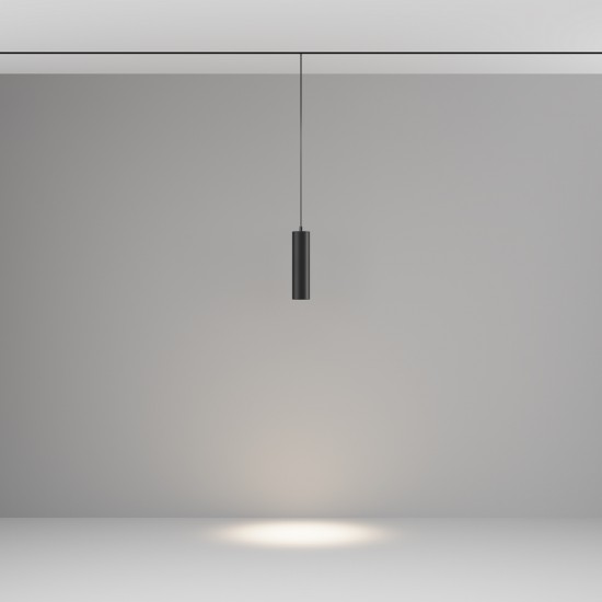 Pendul Sina Magnetica Focus LED TR041-2-12W4K-B Maytoni LED, Negru, Germania