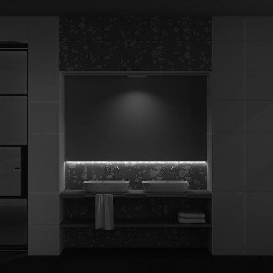 Downlight Sina Magnetica Slim Basis Grid TR084-1-12W3K-W Maytoni LED, Alb, Germania