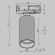Downlight Sina 1 Faza Artisan TR089-1-GU10-BMG Maytoni GU10, Auriu, Germania