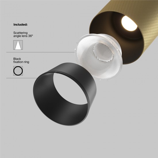 Downlight Sina Magnetica Artisan TR097-2-12W4K-M-BMG Maytoni LED, Auriu, Germania