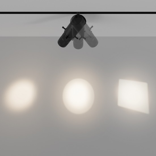Downlight Sina Magnetica Gala TR108-4-10W3K-DS-B Maytoni LED, Negru, Germania