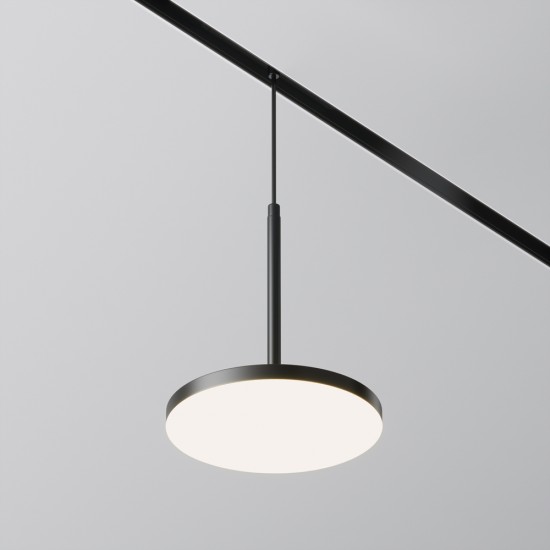 Pendul Sina Magnetica Plato TR123-4-15W-DS-B Maytoni LED, Negru, Germania