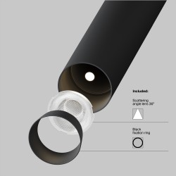 Downlight Sina Magnetica Focus T TR141-2-6W3K-M-W Maytoni LED, Alb, Germania