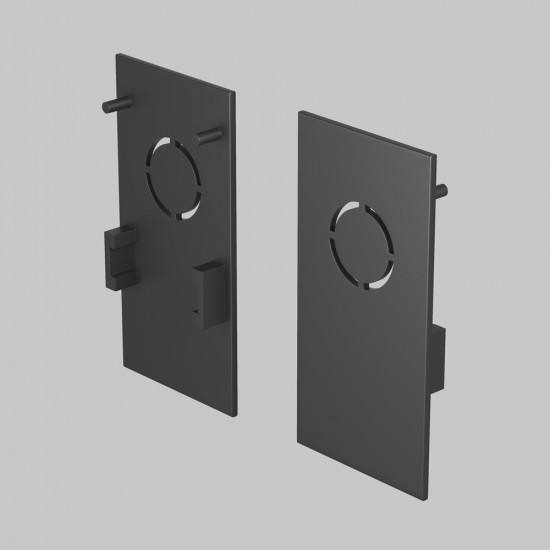 End Cap Sina Magnetica Accessories For Tracks Exility TRA034EC-41B Maytoni Negru, Germania