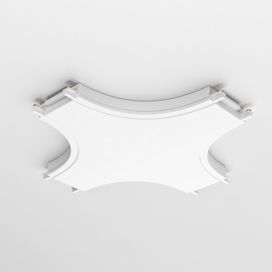 Cruce Distribuitor Sina Magnetica Slim Accessories For Tracks Radity TRA084CX-11W Maytoni Alb, Germania