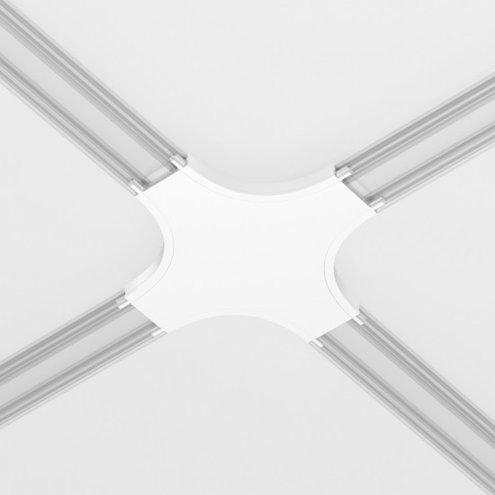 Cruce Distribuitor Sina Magnetica Slim Accessories For Tracks Radity TRA084CX-11W Maytoni Alb, Germania