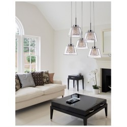 Suspensie BOCCALE Nova Luce Elegant, G9, 1300301305, Grecia