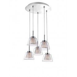 Suspensie BOCCALE Nova Luce Elegant, G9, 1300301305, Grecia