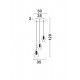 Suspensie FILO Nova Luce Modern, G9, 1500202803, Grecia