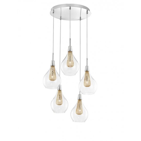 Suspensie FILO Nova Luce Modern, G9, 1500202805, Grecia
