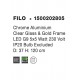 Suspensie FILO Nova Luce Modern, G9, 1500202805, Grecia