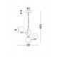 Suspensie AGRIGENTO Nova Luce Modern, G9, 1700306002, Grecia